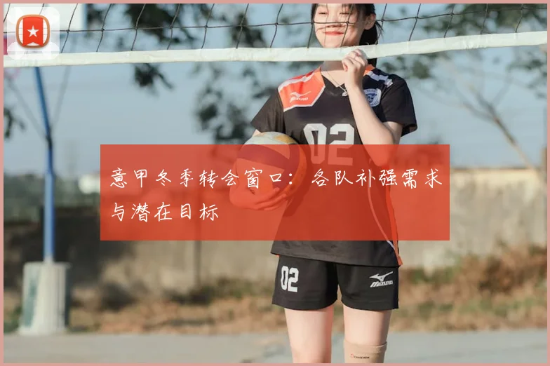 意甲冬季转会窗口：各队补强需求与潜在目标